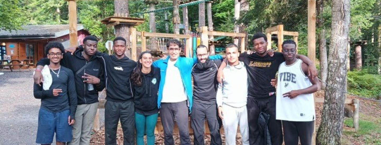 Photo de groupe de Collec'Diff à Pierre-Percée