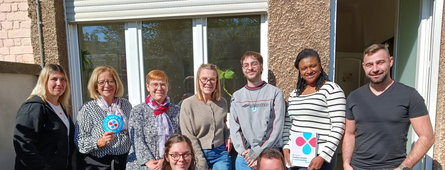Les participants à la formation en Premier Secours en Santé mentale