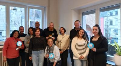 Photo de tous les participants à la formation sur la santé mentale
